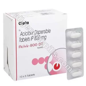 Acyclovir Dispersilbe 800 mg (Generic)