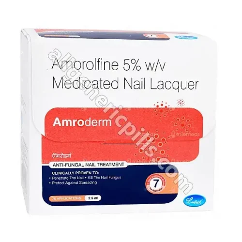 Amroderm Nail Lacquer (Amorolfine)