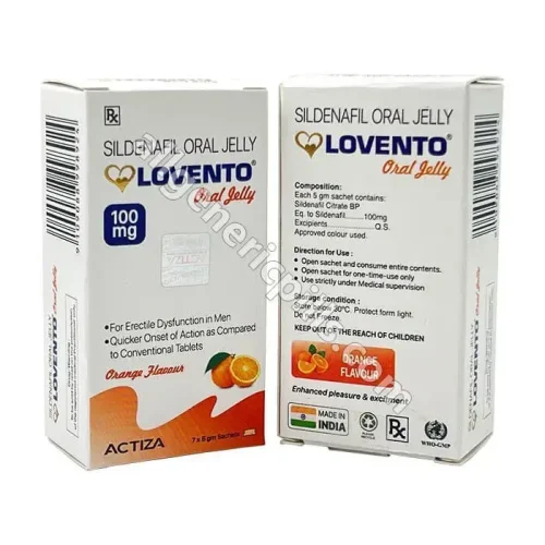 Viagra Oral Jelly Orange Flavour