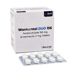 Fenbendazole Ivermectin Tablet (Wormentel Duo 156)