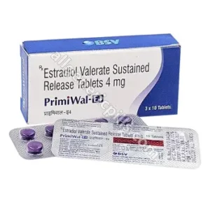 Primiwal E4 Tablet (Estradiol Valerate)